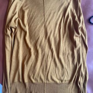 zara mustard sweater